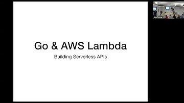 [Go NYC] Go & AWS Lambda -- Alex Catighera