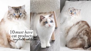 10 Must Have Cat Products (Ragdoll Cat Edition) | Caroline, Penelope & Nora The Ragdoll Cats