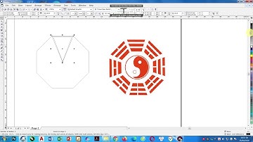 QUÁ ĐƠN GIẢN Vẽ hình bát quái bằng Corel Draw 12
