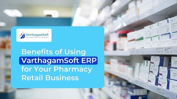 Best Retail Billing Software for Pharmacy | VarthagamSoft #erp  #erpsoftware #billingsoftware