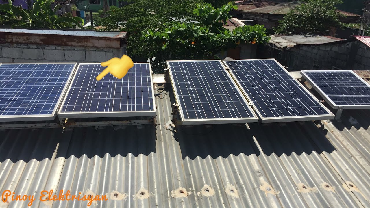 solar panel 100w + 50w
