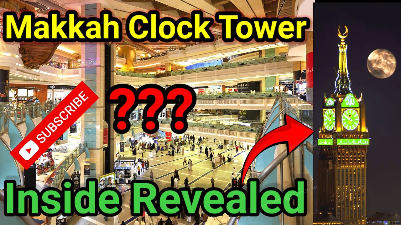 Makkah Big Clock Tower Inside View Revealed what A beautiful Interior ...