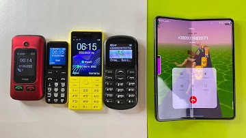 Sigma mobile + BQ Only + Maxcom mm111 + Nomi i187 Incoming call Samsung Galaxy Z Fold Outgoing call