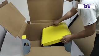 heavy duty stackup cardboard pdq trays , pdq display boxes for promoting chopboard
