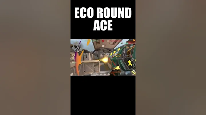 Eco round Ace clutch 30 hp only   #valorant | #shorts