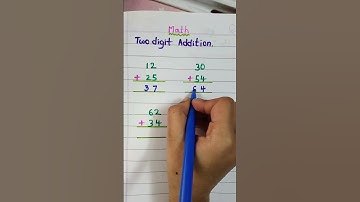 Two digit Addition #shorts #short #youtubeshorts #ytshorts #tr#trendingshorts #ytshort