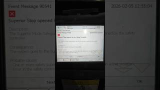 How to fix superior stop alarm(90541) in ABB ROBOT screenshot 1