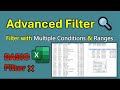 Excel Advanced Filter Made Easy – Multiple Criteria & Date Filters thumbnail