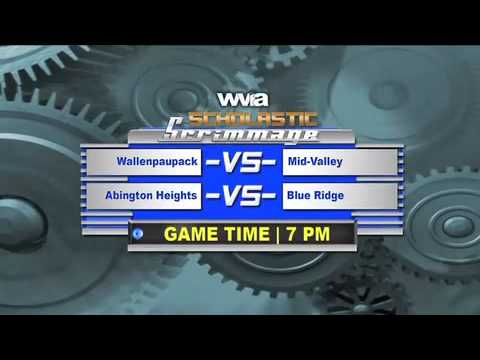 This high school academic quiz show, produced in partnership with NEIU 19, challenges top students from WVIA's member school districts about all academic disciplines. Contestants try to answer questions more quickly than members of the opposite team. At the end of the Scholastic Scrimmage season the winning school is awarded $5000, with second place receiving $3000 and third place receiving $1000. The winning team also receives medals, a plaque for their high school's trophy case, and the bragging rights of being the very best. Grades 9-12