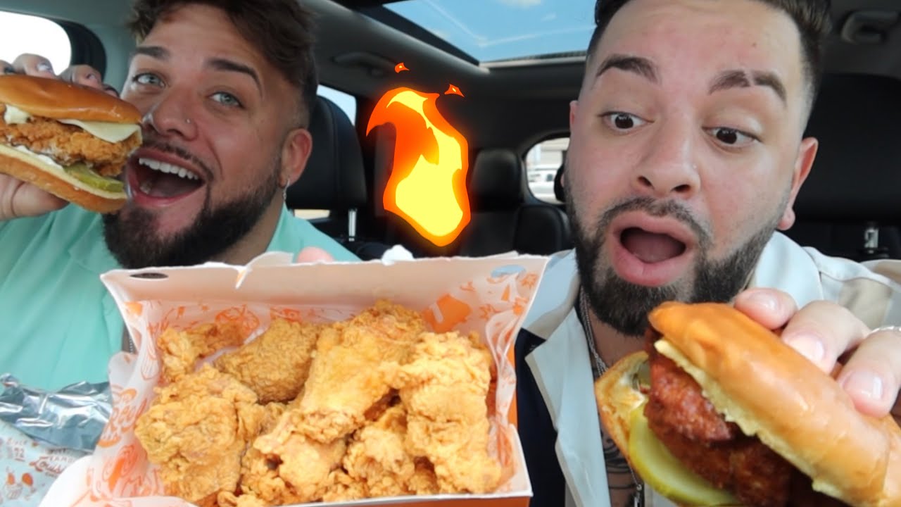 Popeyes Ghost pepper chicken YouTube