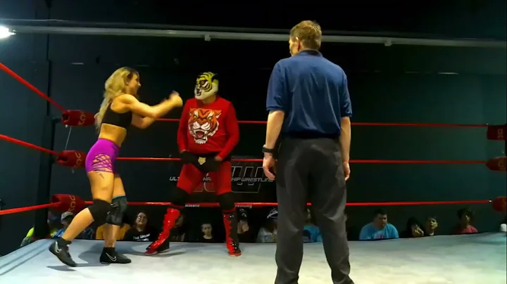 The Great Tiger & Rae Larson vs Monster Clontz & Dr. Abby (UCW)