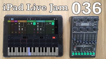 iPad Live Jam 036 [Faderfox UC4, Drambo, Factory, Turnado, Looperator]