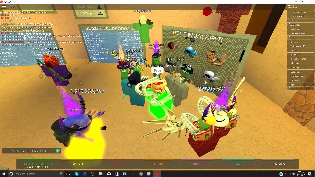 CASE CLICKER GIVING POOR PEOPLE 100 MILLION DOLLARS!!!