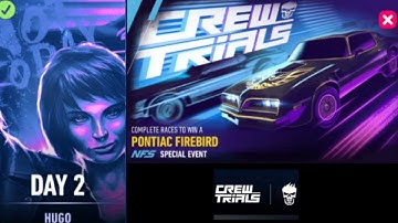 NFS No Limits Crew Trials Day 2 Pontiac Firebird