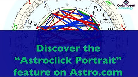 Astroclick Portrait Feature on Astro.com