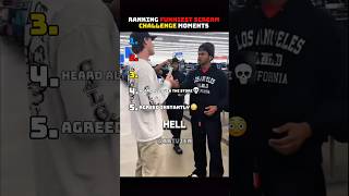 Ranking Funniest Scream Challenge Moments ☠️ #shorts #funny #fyp #ranking