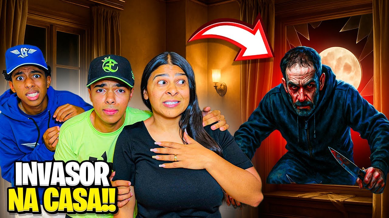 UM INVASOR NA NOSSA CASA NOVA ! CHAMAMOS A POLÍCIA?