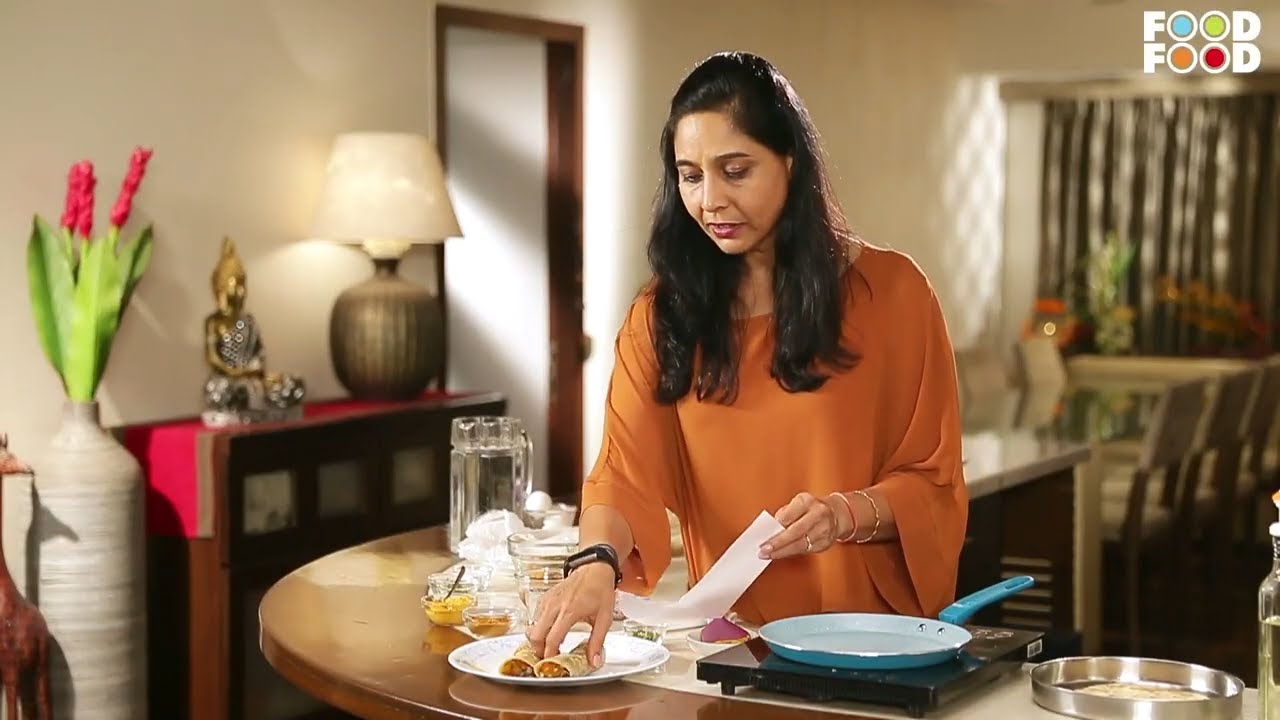 Veg Frankie Recipe | वेज फ्रैंकी आसान रेसिपी | फ्रेंकी रोल | Vegetable Frankie at home | FoodFood