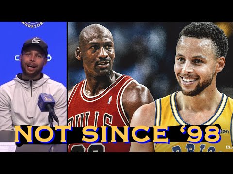 📺 Stephen Curry on Jordan and him the oldest scoring champions: “work that goes into it…”