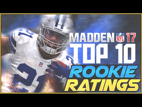 Madden 17 Ratings: Top 10 Rookies!