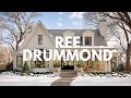 Rustic Winter Farmhouse Elegance Inspired by Ree Drummond Style Living