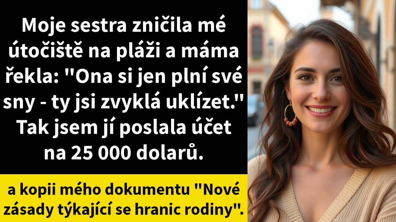 Můj vysněný dům na pláži, na který jsem šetřila deset let, se stal válečnou zónou za jediný víkend. Sestra mi ho půjčila na „natáčení videa", a když jsem se vrátila, našla jsem rozřezané pohovky,...