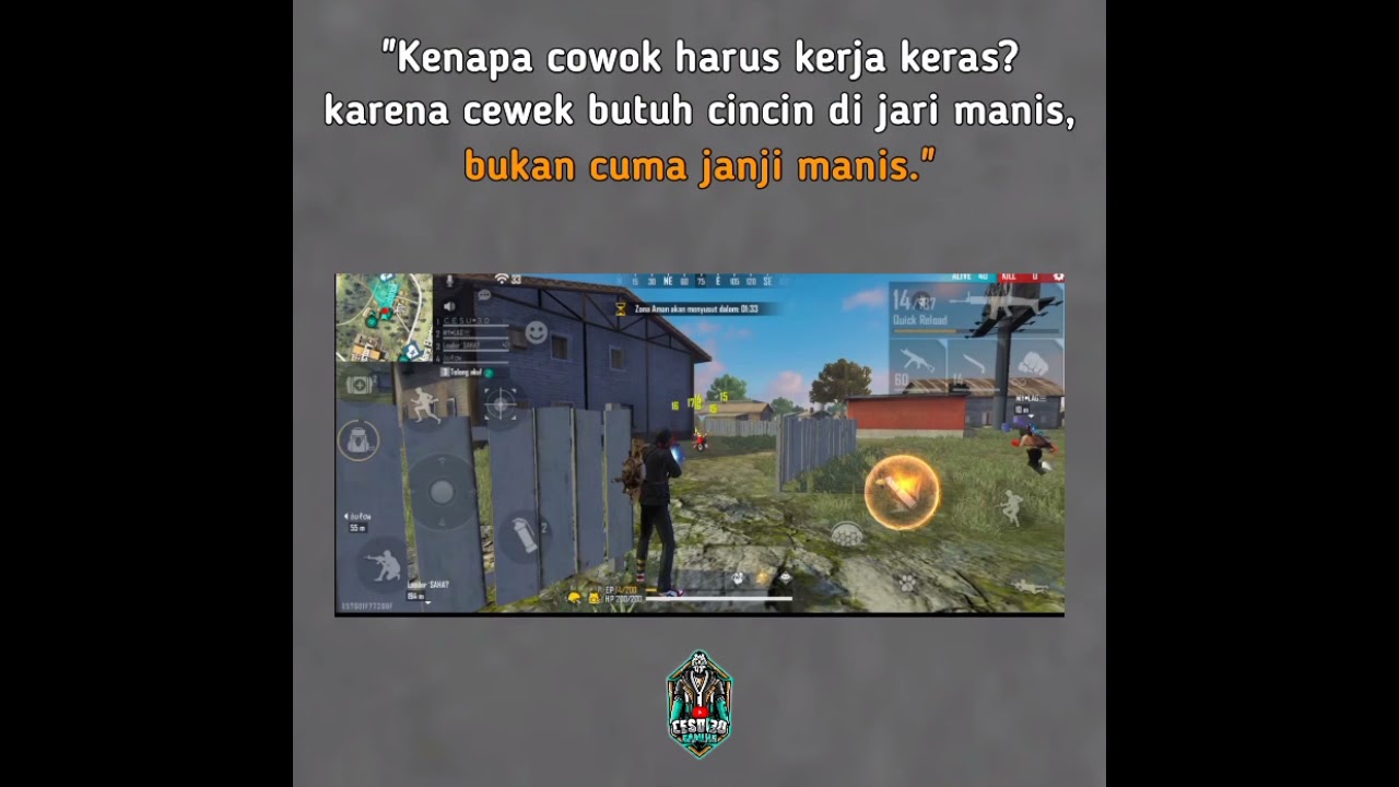 STORY WA FF 30 DETIK || QUOTES FF BIJAK #51 || GARENA FREE ...