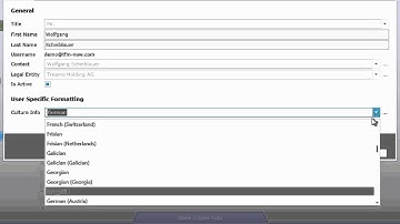 TFM / User Interface / Episode 3: Culture Settings