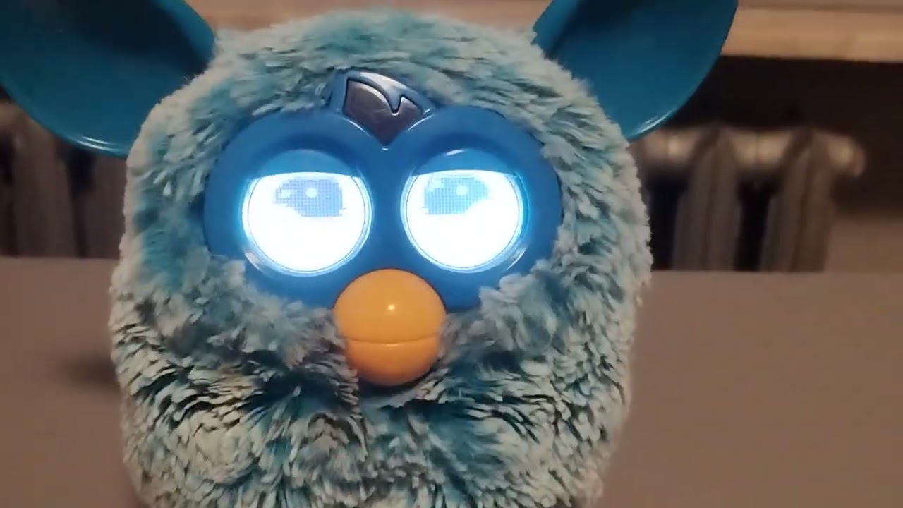(MY FIRST EVER FURBY CONTENT!!!) My Polish furby 2012 (still working)(check description)