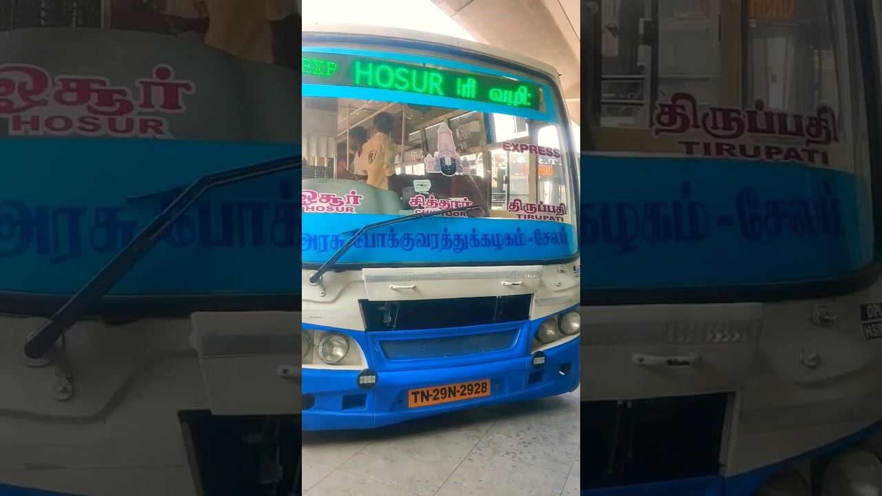 Hosur To Tirupati Tamilnadu RTC || Full Journeys