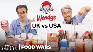US vs UK Wendy’s | Food Wars