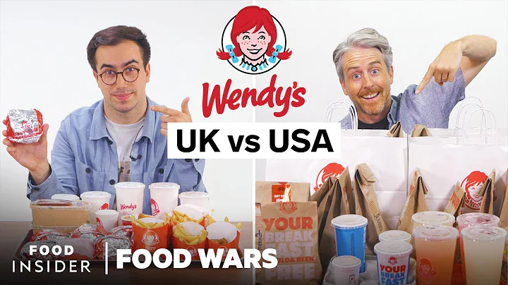 US vs UK Wendys | Food Wars