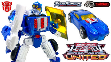 Transformers LEGACY United ROBOTS IN DISGUISE UNIVERSE Deluxe Class SIDEBURN recensie