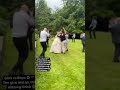 Footie at a wedding 👰‍♀️ 🤷‍♀️(via razzaroberts/IG)