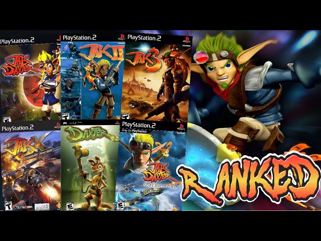 Ranking EVERY Jak And Daxter Game WORST To BEST (Top 6 Jak Games)