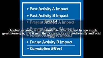 Cumulative effects (environment) Top # 8 Facts