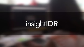 Rapid7 InsightIDR 3-Min Overview