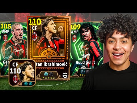 تفجير بكج ابراهيموفيتش الـ110 أقوي لاعب في تاااريخ اللعبة EFootball 26