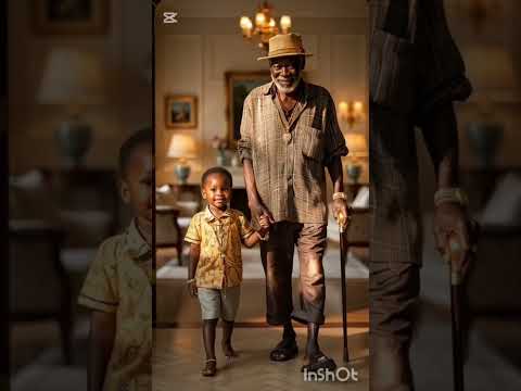 The Old Man And His Son Was Saved By Angel Snake 