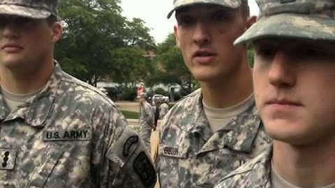WMU ROTC members talk about 9/11 vigil