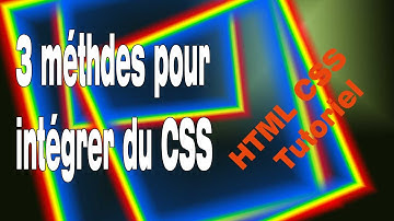 3 méthodes pour intégrer du code CSS à une page web