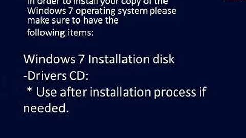 How to install Client operating system (Win 7)