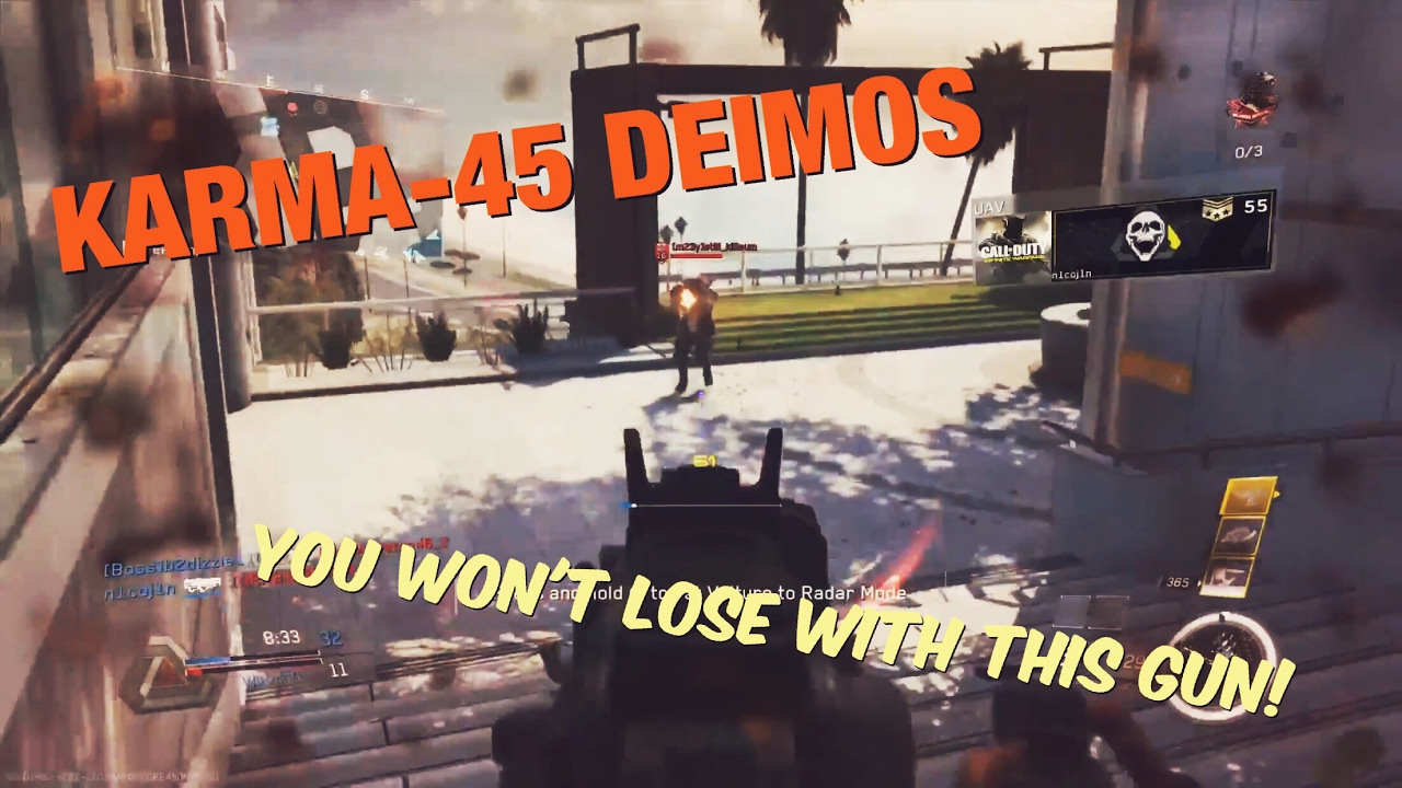 KARMA-45 DEIMOS! BLOOD ANVIL TEAM LEVEL 50! YOU CAN'T LOSE WITH THIS GUN
