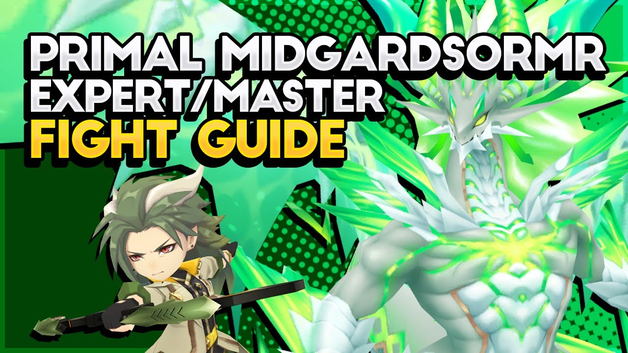 Primal Midgardsormr's Trial (Expert/Master) Fight Guide - Dragalia Lost