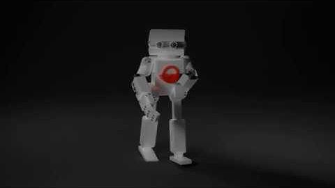 Modelling, Texturing, Rigging and Animation of a Simple ROBOT