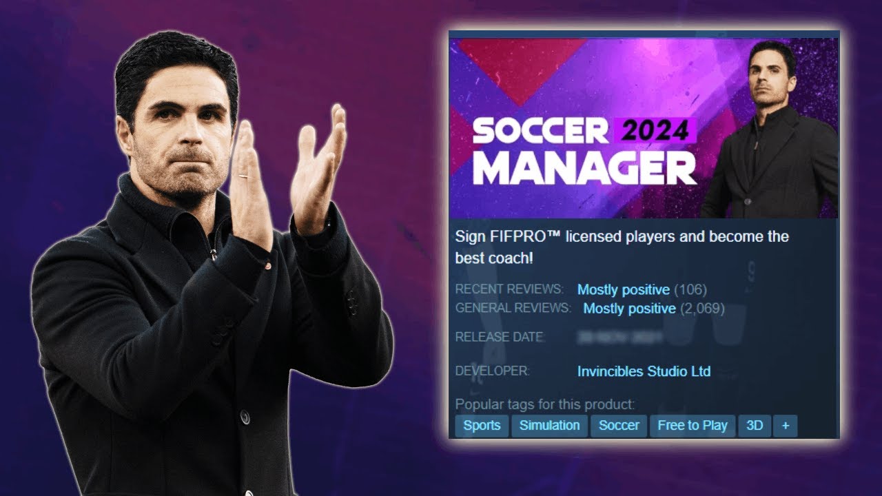 SM22 Coming to Steam!, Soccer Manager 2022 is coming to Steam this month!  Add to Wishlist now! 👉  Join our  community on Discord. 👉, By Soccer Manager