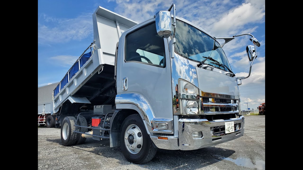 いすゞ フォワード 4t エルゲートダンプ　走行5万㌔