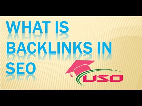 What is Backlinks in SEO - Urdu Hindi - SEO Training By Urdu School Online