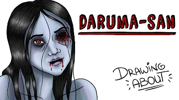 DARUMA-SAN EL RITUAL JAPONÉS | Draw My Life Miércoles de Terror