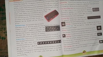 Class 3 |  Computer | Chapter 5 |  Putting data in computer | PG077 |